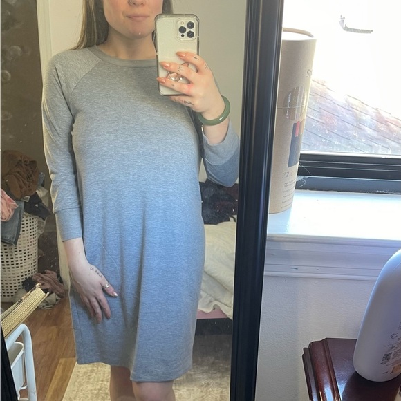 Veronica M French Terry Dress - Picture 6 of 7